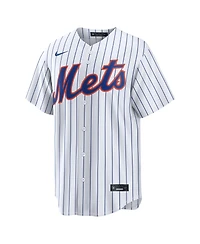 Nike Men's Carson Benge White New York Mets Home Replica Jersey