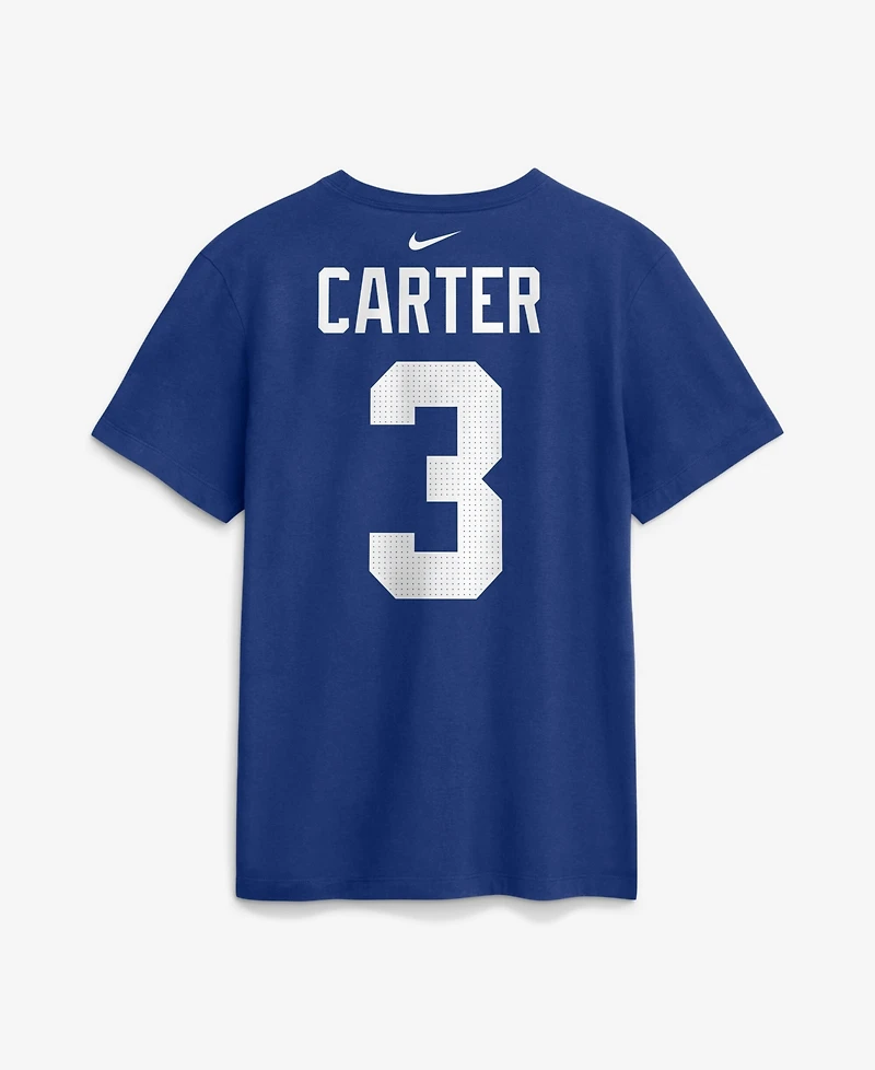 Nike Men's Abdul Carter Royal New York Giants Player Name & Number T-Shirt