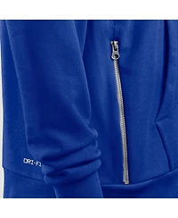 Nike Men's Royal New England Patriots Alt Sideline Standard Issue Dri-fit Hoodie