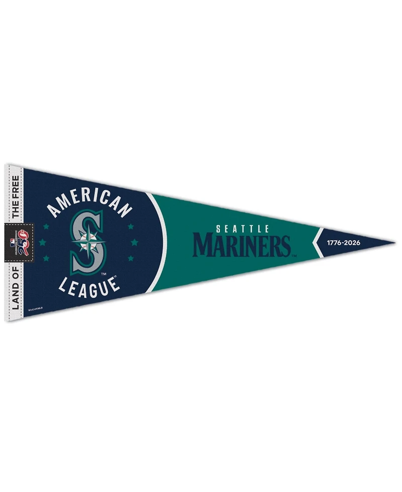 Wincraft Seattle Mariners 12" x 30" America 250 Premium Pennant