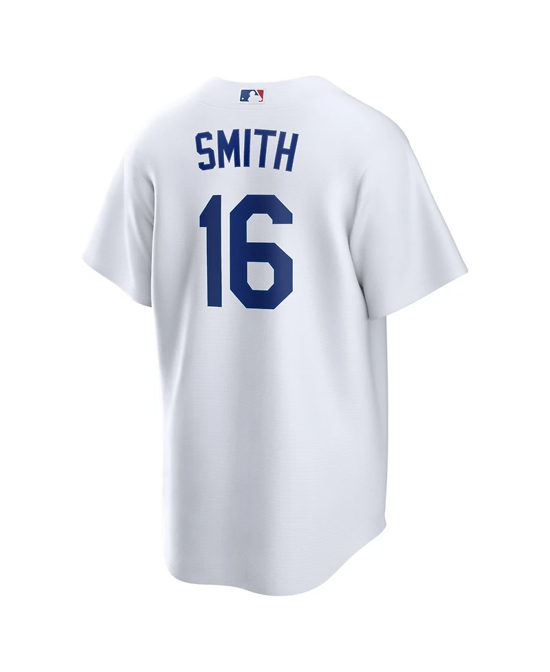 Nike Men's Will Smith White Los Angeles Dodgers Home Replica Jersey