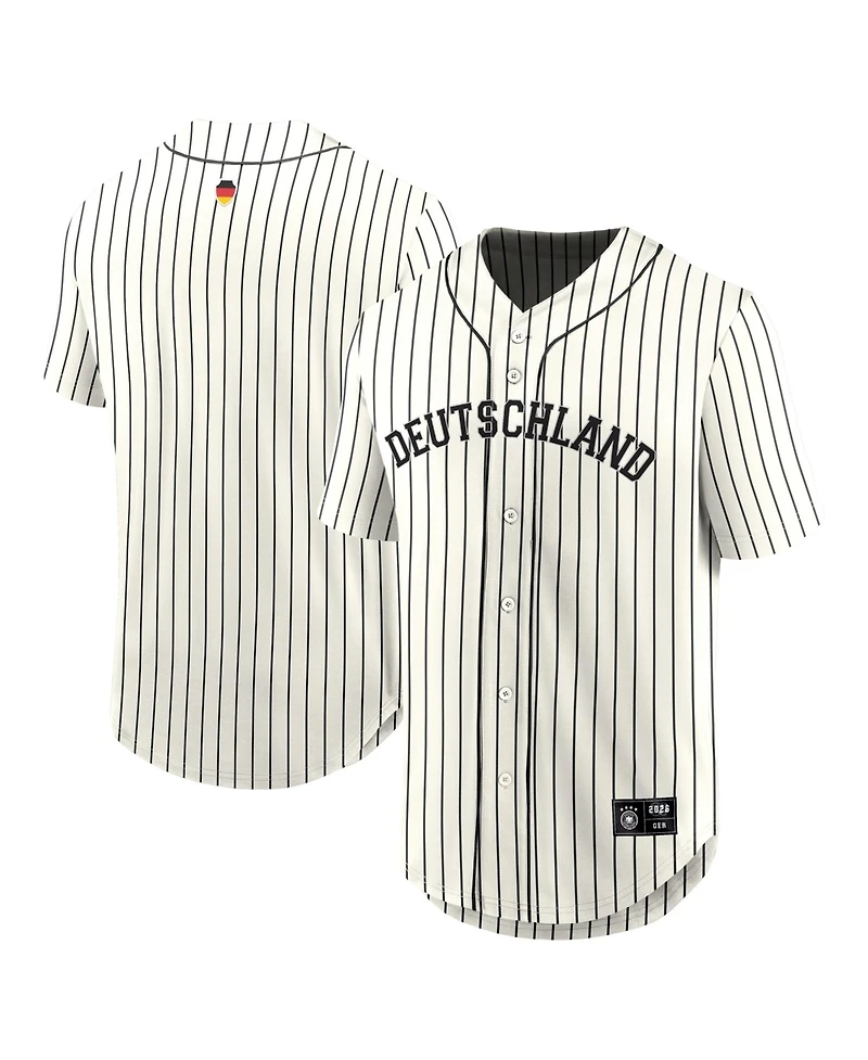 Fanatics Men's Cream Germany National Team Oversized Baseball Jersey