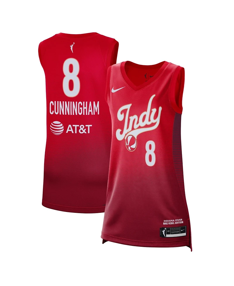 Nike Men's and Women's Sophie Cunningham Red Indiana Fever Victory Jersey