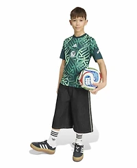 Adidas Big Boys and Girls Green Mexico National Team 2026 Pre-MatchJersey