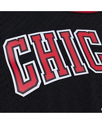 Mitchell & Ness Men's Derrick Rose Black Chicago Bulls Big Tall 2010/11 Swingman Jersey