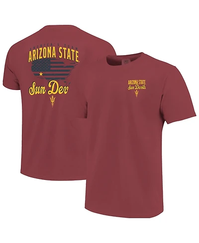 Image One Men's Maroon Arizona State Sun Devils America's Team T-Shirt