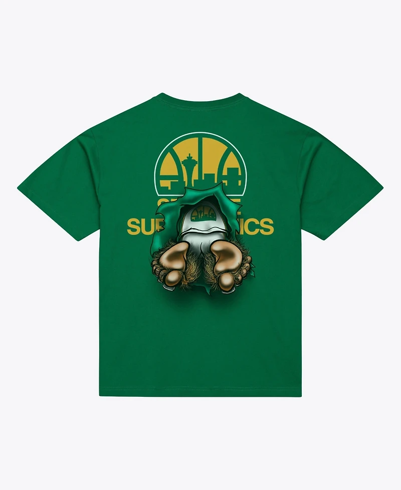 Mitchell & Ness Men's Green Seattle Supersonics Breakthrough T-Shirt