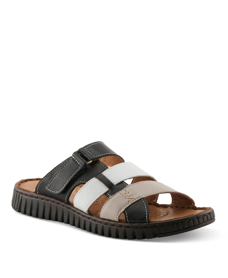Spring Step Women's Olly Slides with Hook Loop Closure