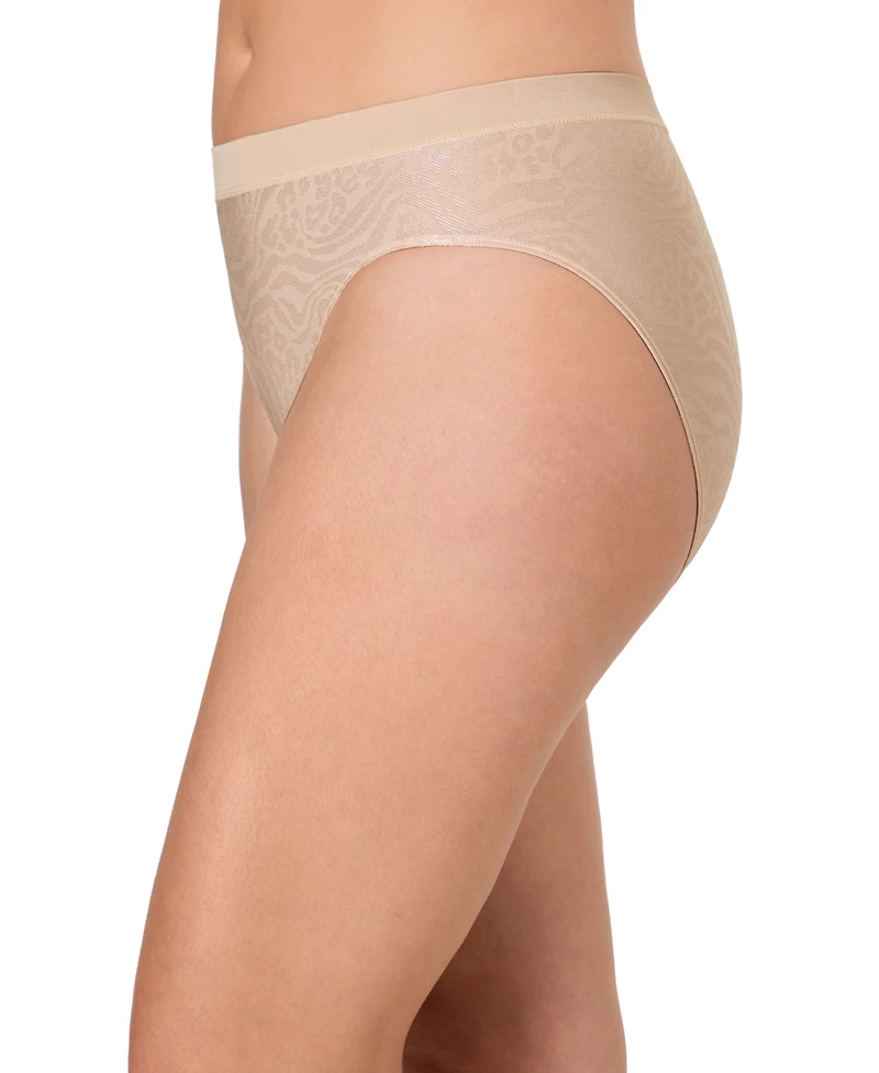Bali One Smooth U All-Over Smoothing Hi Cut Brief Underwear 2362