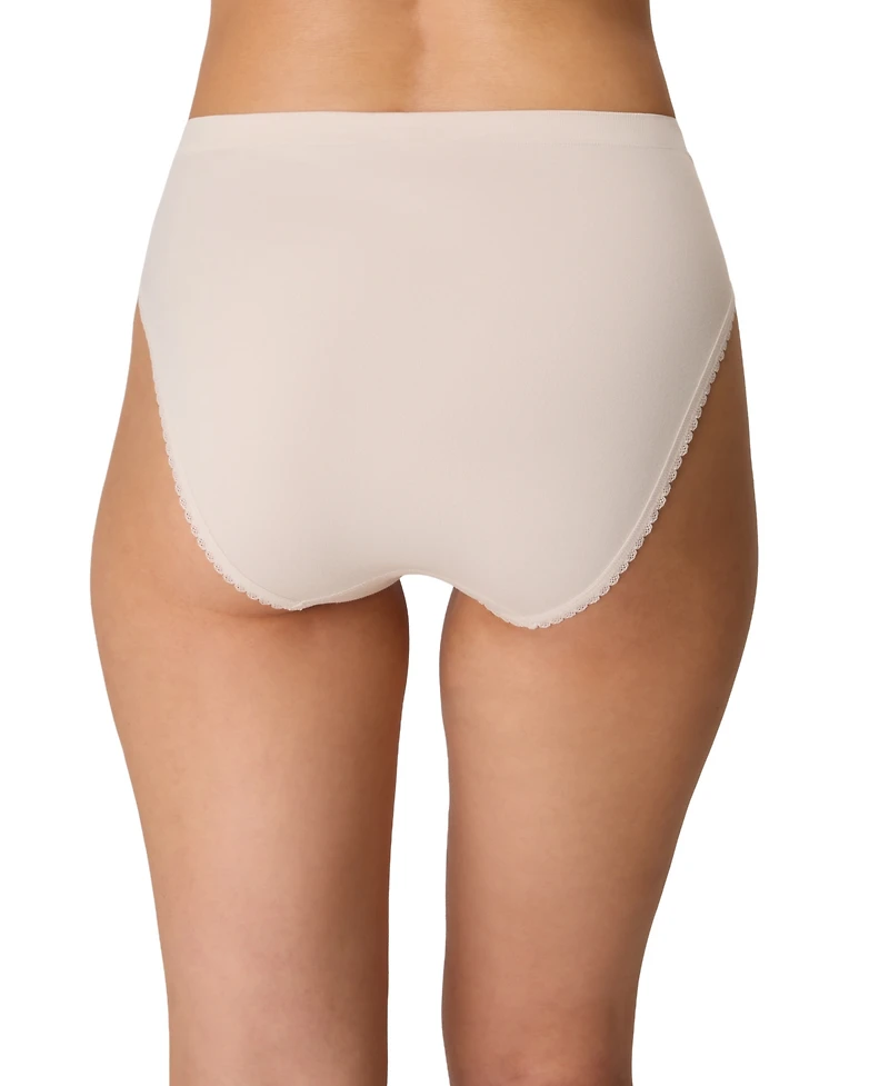 Maidenform Women's Seamless Lace High-Cut Brief Panty, Dmsmlc