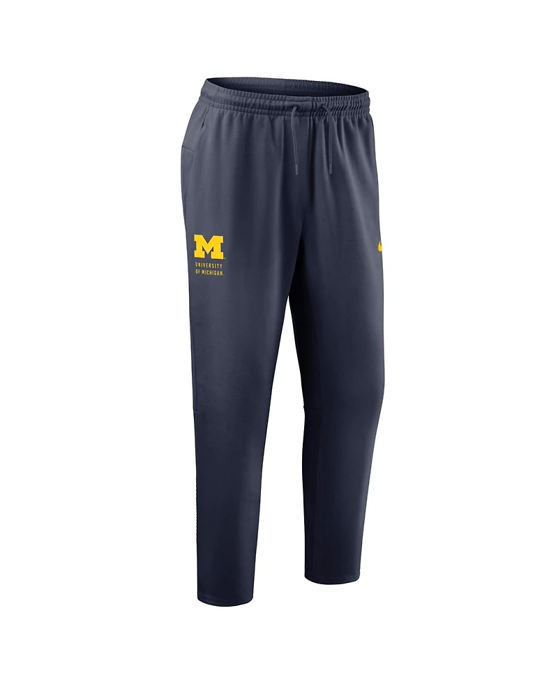 Nike Men's Navy Michigan Wolverines Primary Performance Taper Pants