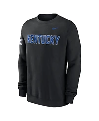 Nike Men's Black Kentucky Wildcats 2026 Sideline Club Sweatshirt
