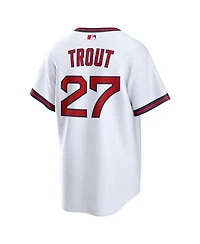 Nike Men's Mike Trout White Los Angeles Angels Alternate Replica Jersey