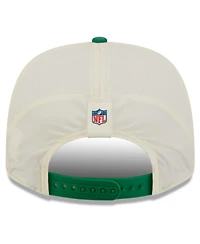 New Era Men's Cream/Kelly Green Philadelphia Eagles 2026 Nfl Training Camp 9SEVENTY Adjustable Hat