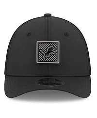 New Era Men's Black Detroit Lions 2026 Nfl Training Camp 39THIRTY Flex Hat