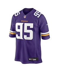 Nike Men's Caleb Banks Purple Minnesota Vikings 2026 Nfl Draft First Round Pick No. 18 Team Game Jersey