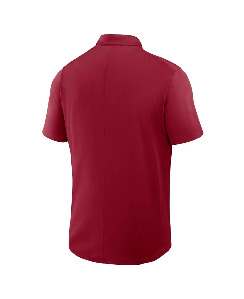 Jordan Men's Crimson Oklahoma Sooners Dri-fit Victory Polo Shirt