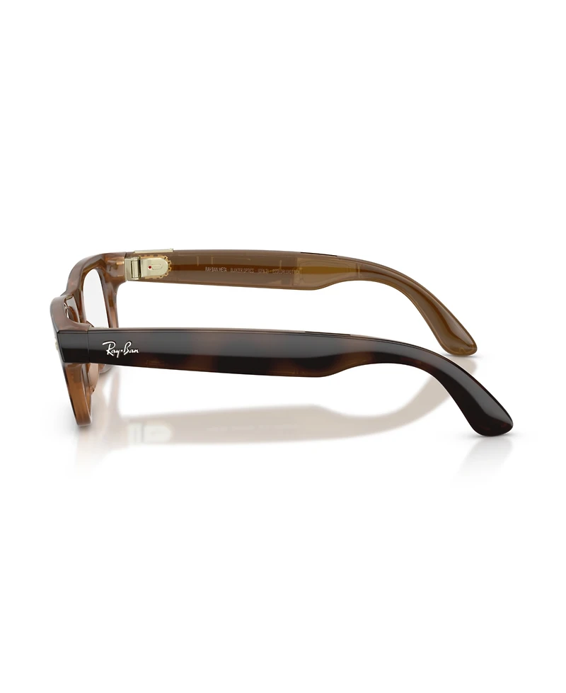 Ray-Ban Unisex Ray-Ban Meta Blayzer Optics Eyeglasses, RW7001
