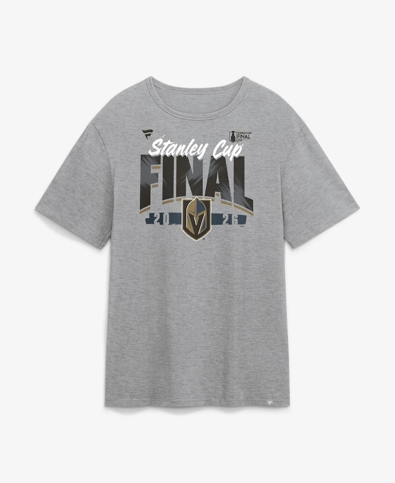 Fanatics Men's Heather Gray Vegas Golden Knights 2026 Stanley Cup Final Roster T-Shirt