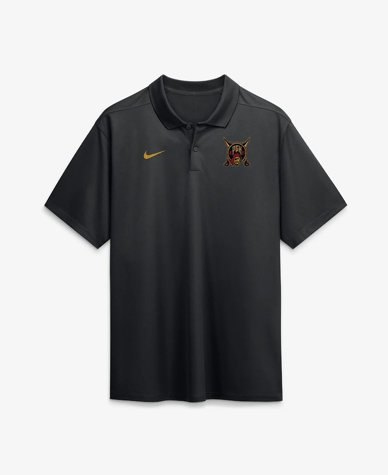 Nike Men's Black Pittsburgh Pirates City Connect Victory Dri-fit Polo Shirt