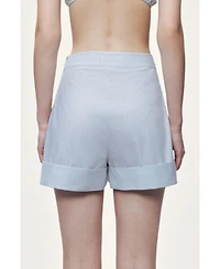 Nocturne Women's High-Waist Mini Shorts