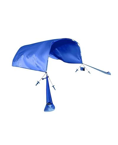 Gouun Wind-Powered Beach Tent Portable Sun Shelter with Carry Bag