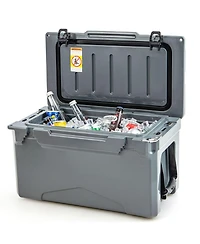 Gouun 30-Quart Rotomolded Hard Cooler with Cup Holders and Opener