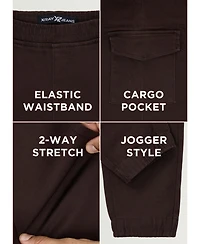 Xray Toddler Boys Elastic Waist Commuter Jogger Cargo Pants