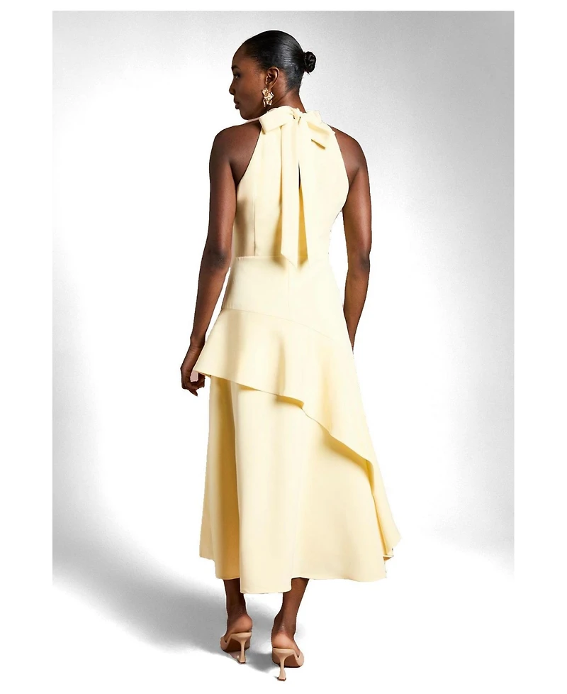 Coast Women's Corsage High Neck Midi Dress
