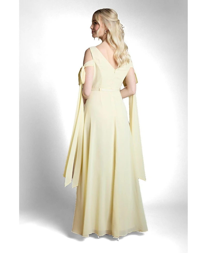 Coast Women's Bow Sleeve Maxi Dress