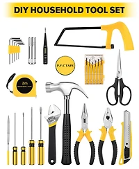 Xdovet Household Tool Kit Set Home Repair Storage Case Garage Dorm