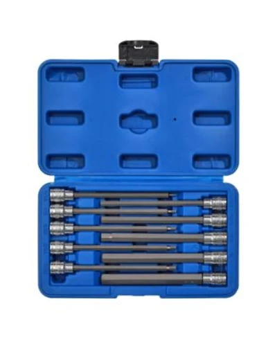 Xdovet Hex Bit Socket Set 3 8inch Drive Sae 1 16 1 2inch Long Allen Cr V S2 Steel 10pieces