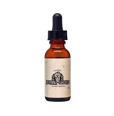 Johnny Slicks Beard Oil | Moisturizes, Reduces Dry Skin and Itch | 1 oz | Rugged Scent