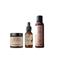 Johnny Slicks Thinning Hair Kit | Oil Based Pomade, Beard Oil and Beard Wash | Rugged Scent