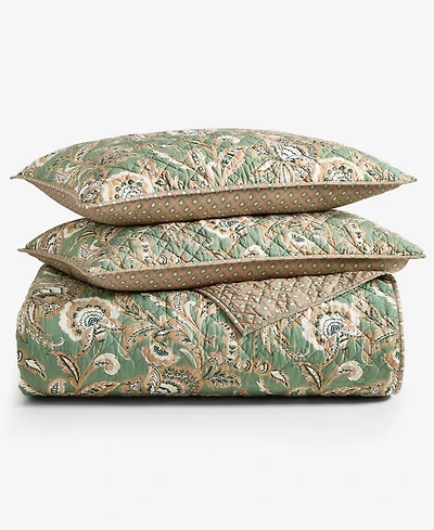 Charter Club Venetian Vine Quilted 3-Piece Quilt Set, Full/Queen, Macy's Exclusive