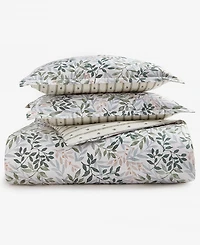 Charter Club Linden Vines 3-Piece Comforter Set, Full/Queen, Macy's Exclusive