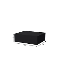 HomeRoots 16" Wood One Drawer Floating Nightstand