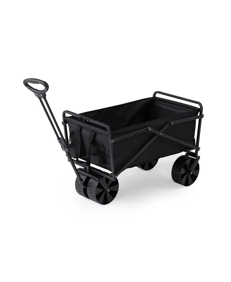 Seina 150lb Capacity Collapsible Steel Frame Outdoor Utility Wagon Cart