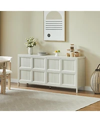 Sailvan 67 Inch Modern Sideboard Storage Cabinet with Soft Close Doors