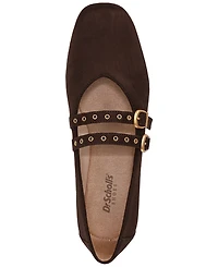 Dr. Scholl's Women's Violet Mary Jane Buckle Flats