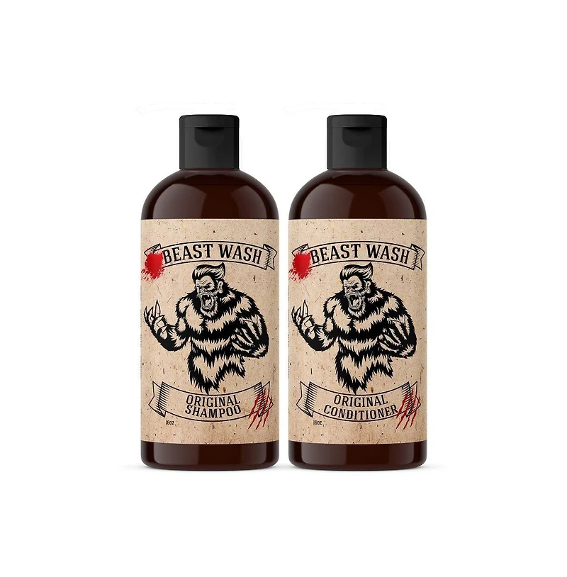 Johnny Slicks Hair Cleaning Kit |Shampoo and Conditioner | 2 Piece Set| Original Scent