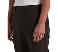 Perry Ellis Portfolio Men's Modern Fit Sharkskin Dress Pants