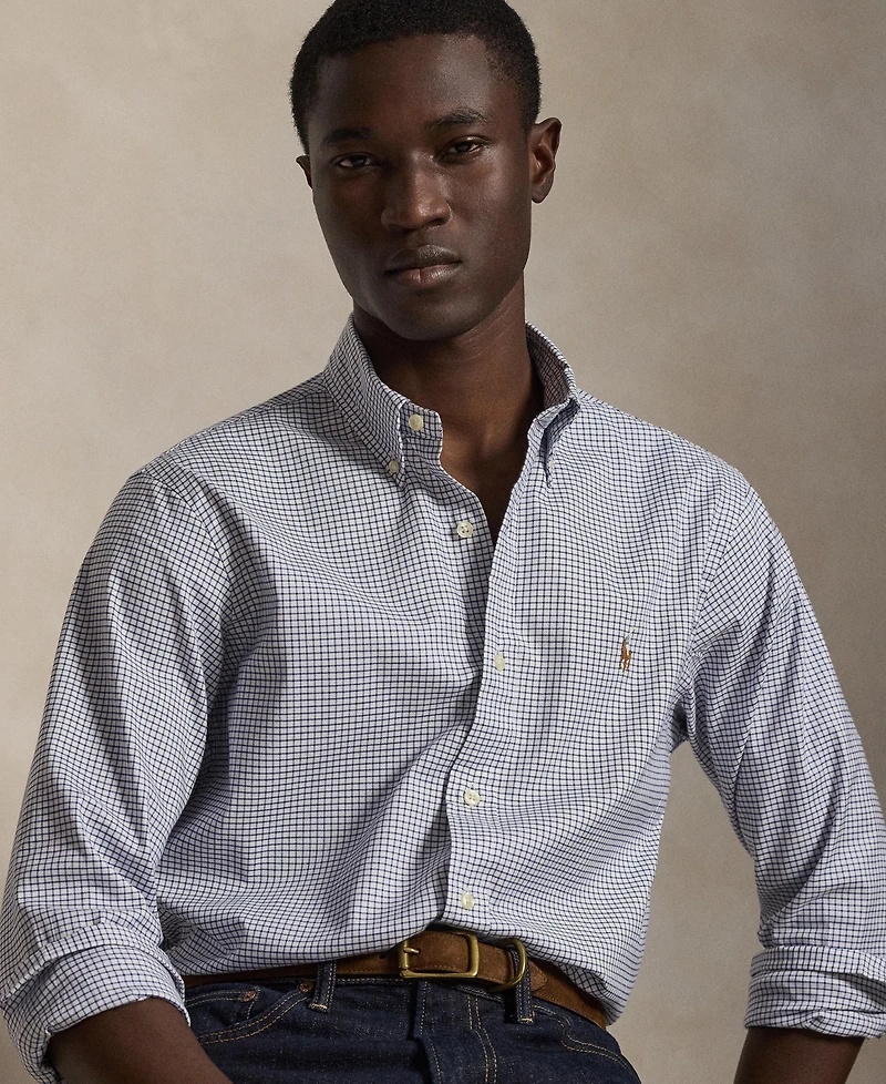 Polo Ralph Lauren Men's Classic-Fit Striped Soft Cotton Shirt