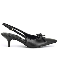 Nine West Women's Lyrical Bow Kitten Heel Pumps