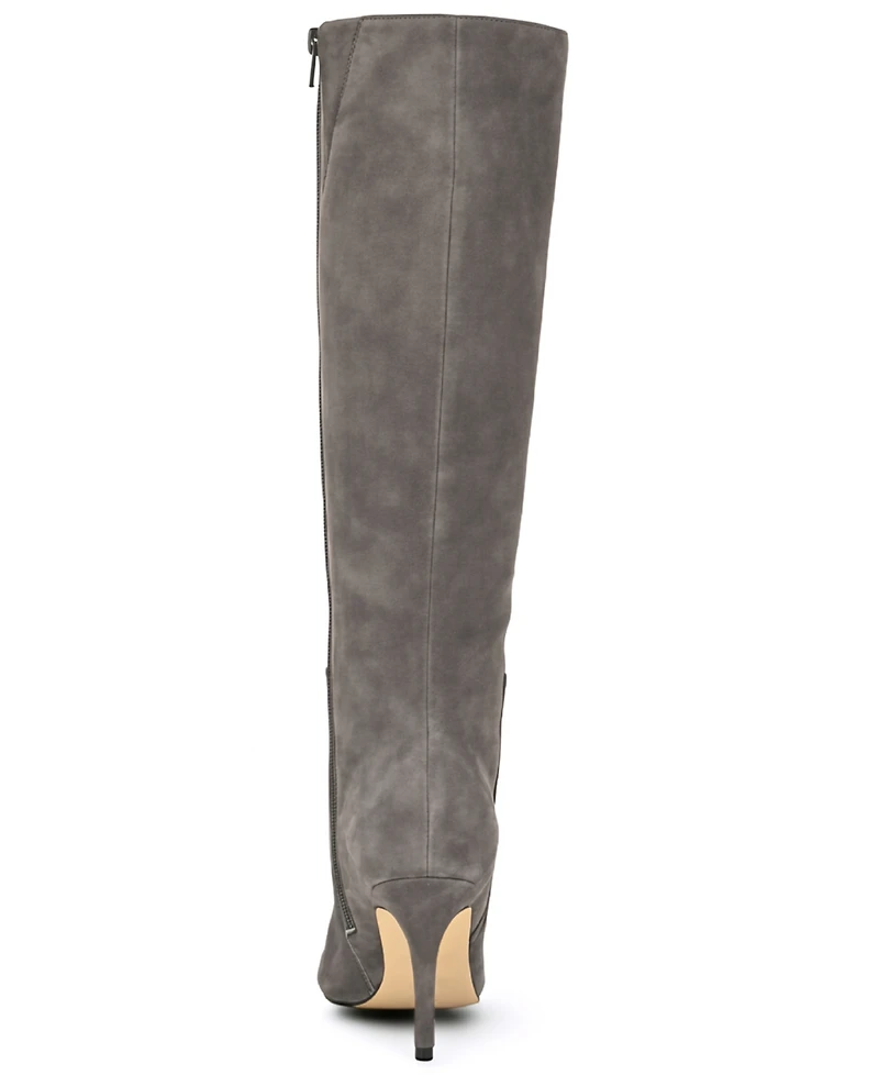 Nine West Women's Gerty Tall Pointy Toe Stiletto Boots