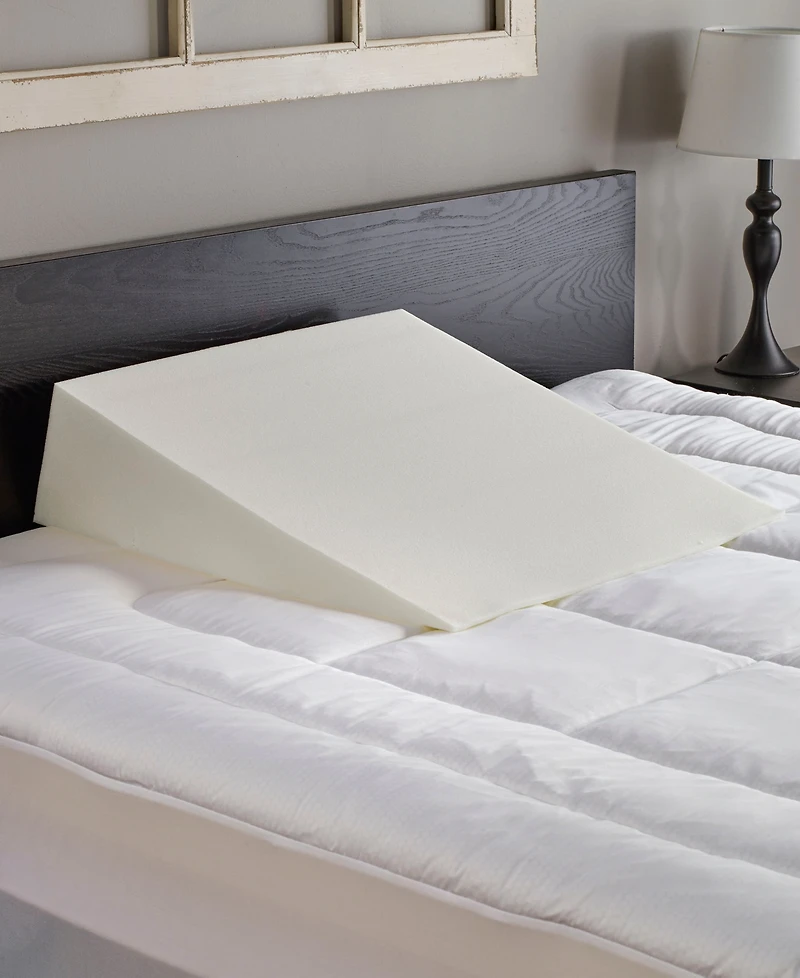 Comfort Supreme Wedge Inclined Support Pillow, 24" x 23"