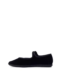 Alegria Women's Round Toe mary jane ballet flats