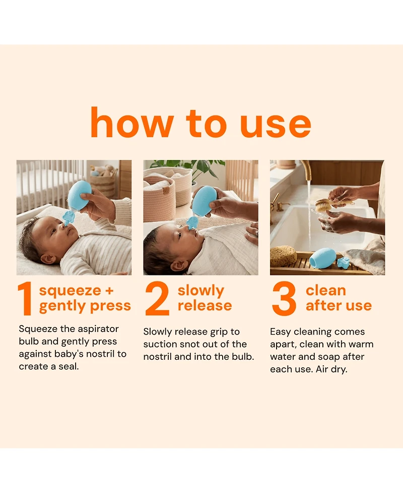 oogiebear Booger Picker + Nasal Aspirator Duo