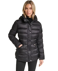 Charter Club Women's Packable Hooded Puffer Coat, Macy's Exclusive
