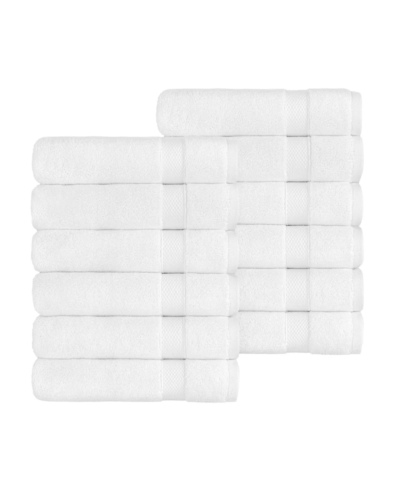 Linum Home Textiles Anovia Turkish Cotton -Piece Hand Towel Set